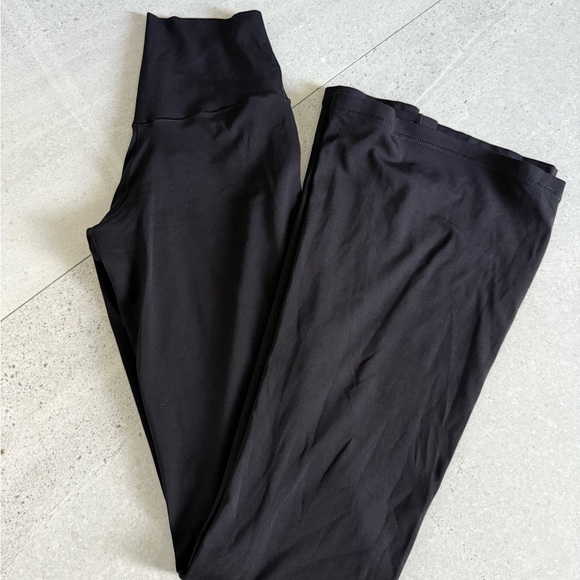 aerie Pants - Flare Aerie Black Performance Leggings